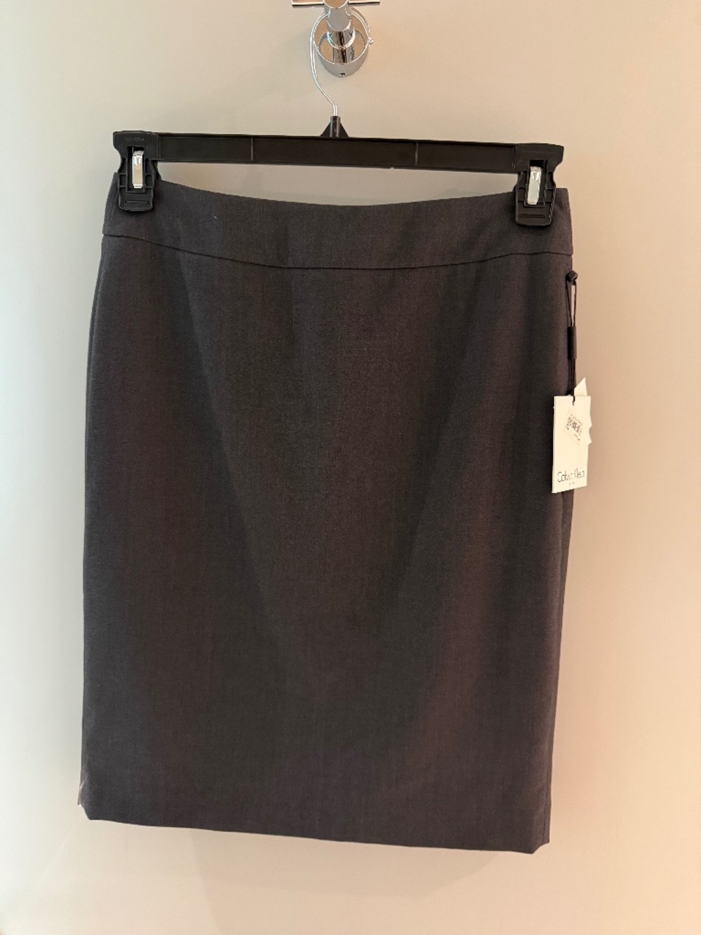 Calvin Klein Suit Skirt Size 4 - Dark Gray